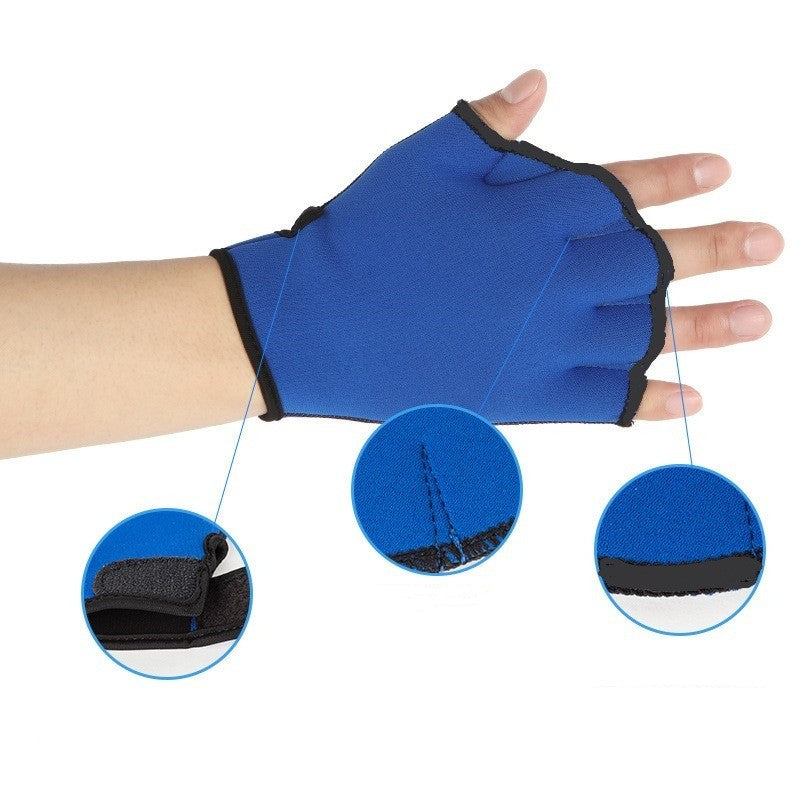 Children's swimming gloves diving materials hand fins