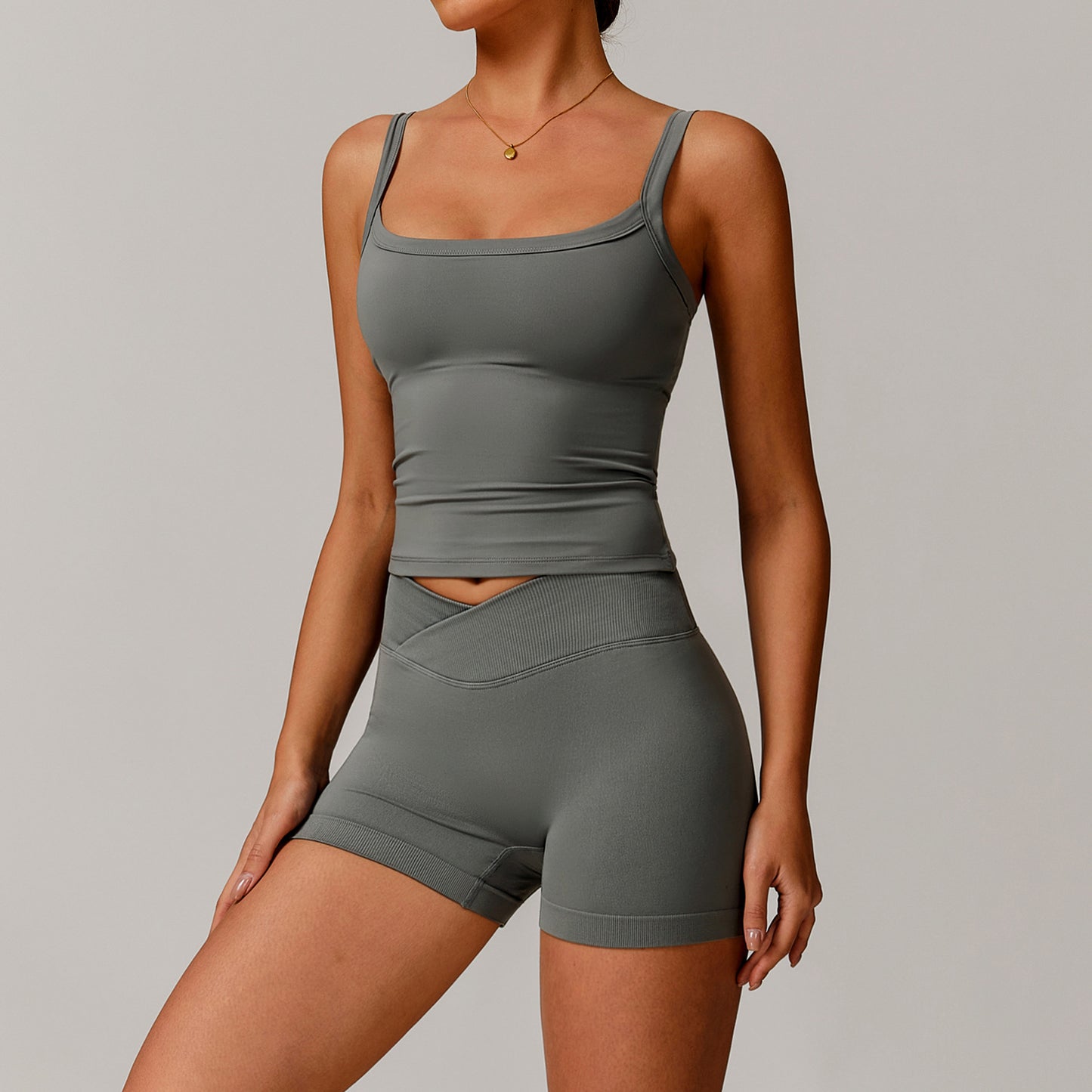 Women’s Off-Shoulder Long Sleeve Yoga Dress – Stylish & Sporty Fit