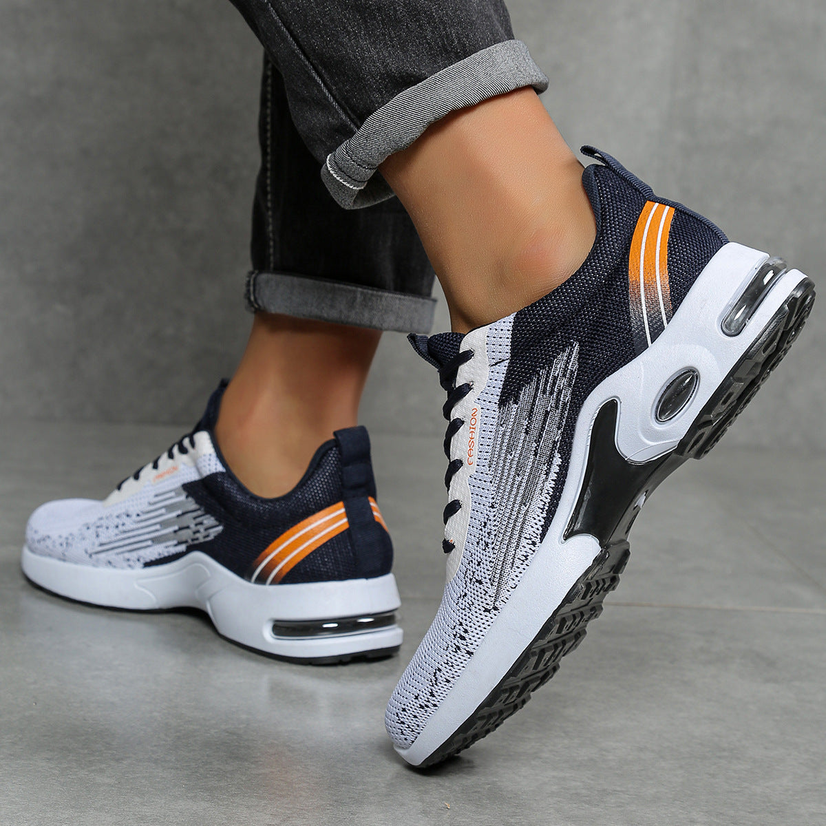 Men's summer shoes Sneakers mesh breathable stylish casual running shoes