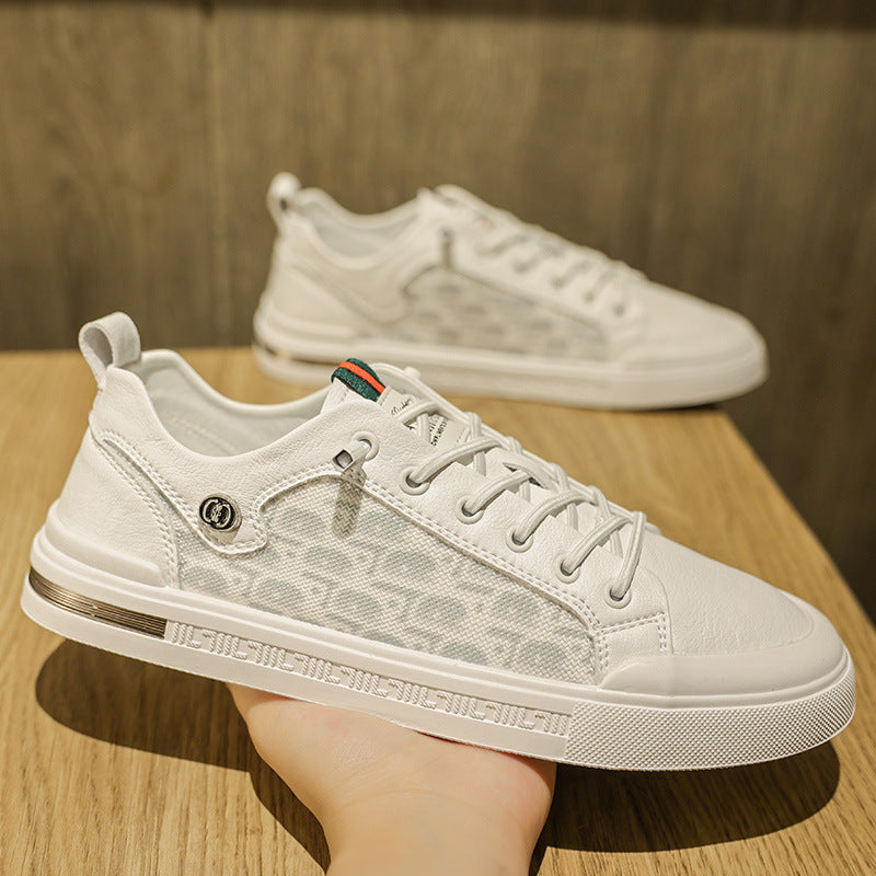 Trendy men's low cut casual sports shoeslac