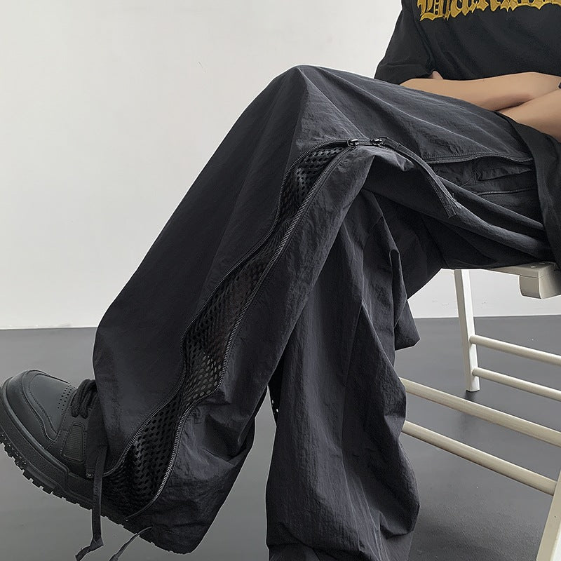Men’s Breathable Paratrooper Cargo Pants, Lightweight & Quick-Drying