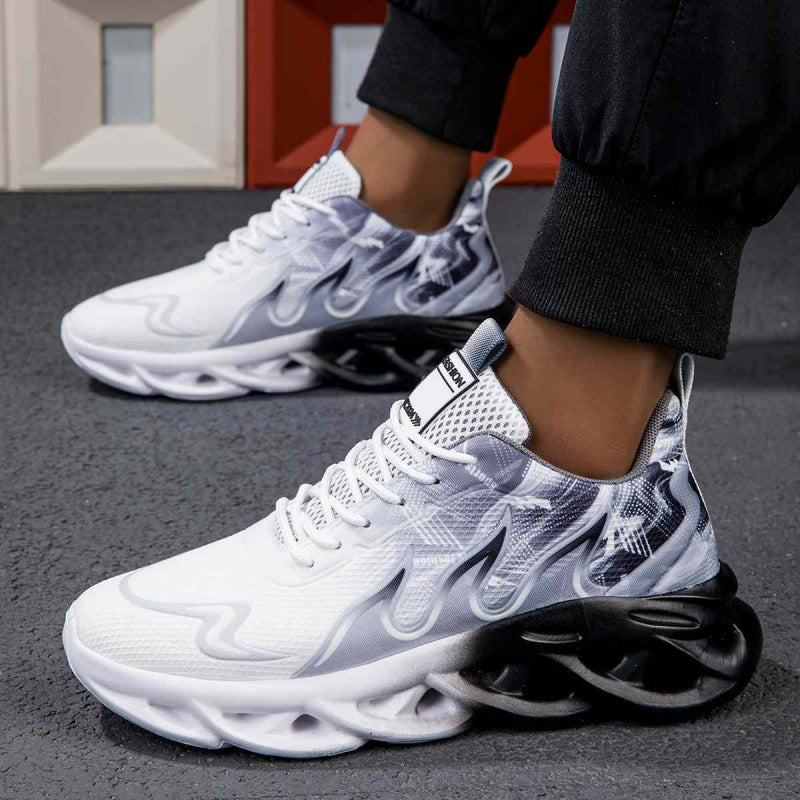 Unisex street fashion twist sole sports shoes