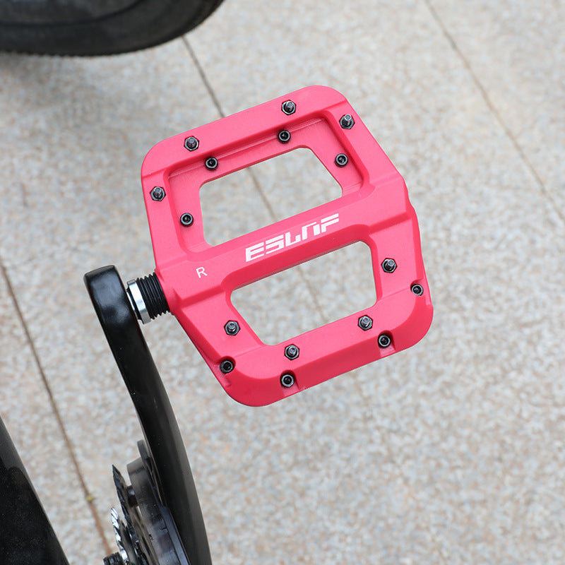 Nylon Fiber Bearing Anti-Skid Wide-Faced Pedal