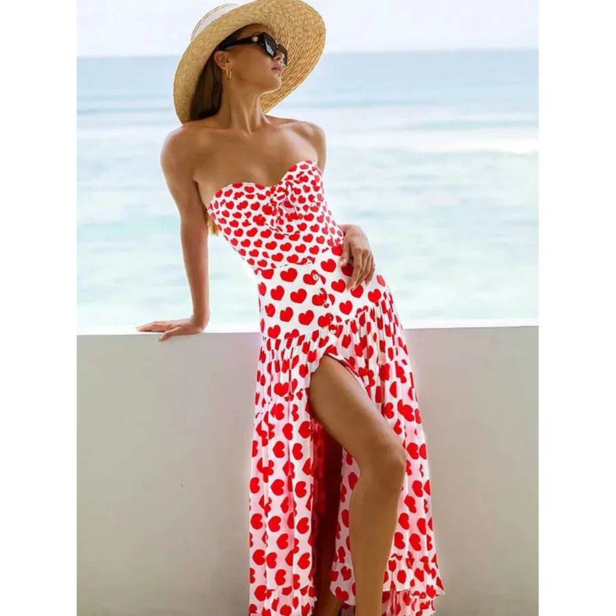 Women's Retro One-Shoulder Swimsuit