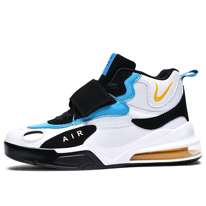Men's autumn winter high-top air cushion basketball shoes