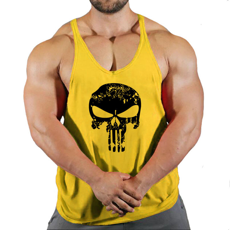 Fitness vest men's loose sleeveless