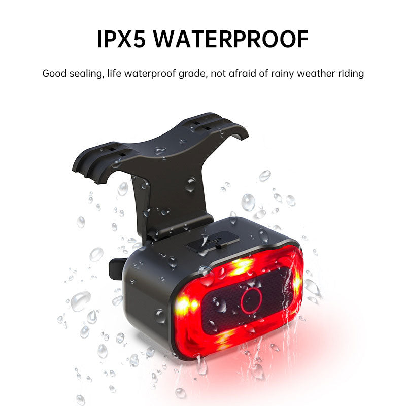 Bicycle brake taillight