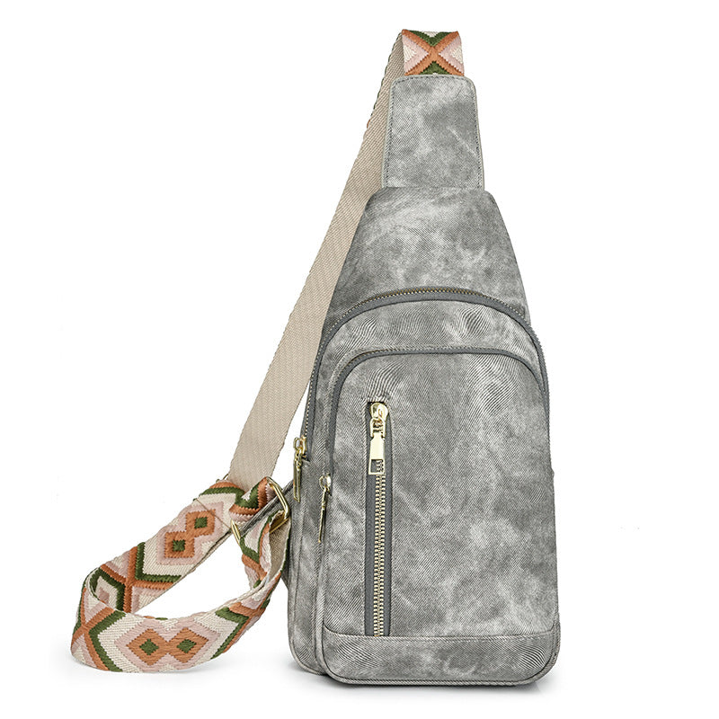 Chest Bag for Women, Stylish One-Shoulder Backpack