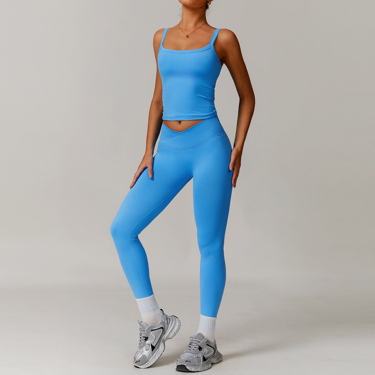 Women’s Off-Shoulder Long Sleeve Yoga Dress – Stylish & Sporty Fit