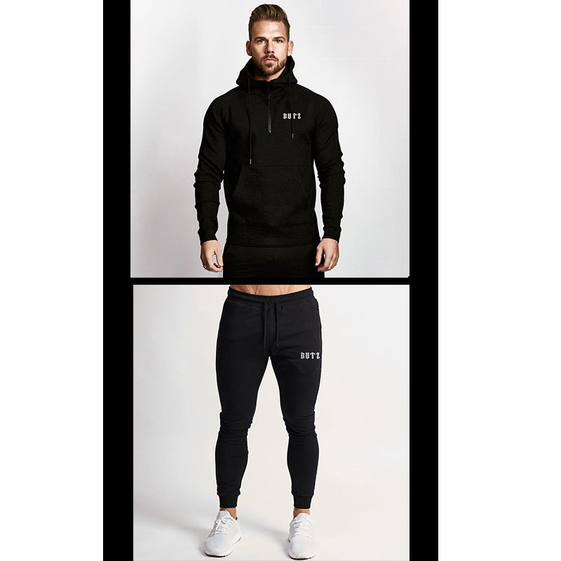 Muscle Leisure Sports Fitness Clothing Men's Suit