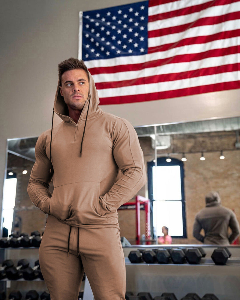 Muscle Leisure Sports Fitness Clothing Men's Suit