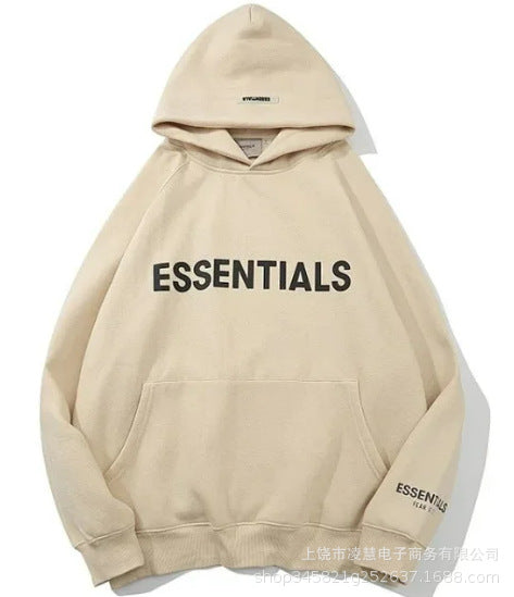 Unisex Letter Print Hoodie, Casual & Warm for Autumn/Winter and spring