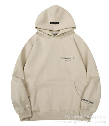 Unisex Letter Print Hoodie, Casual & Warm for Autumn/Winter and spring