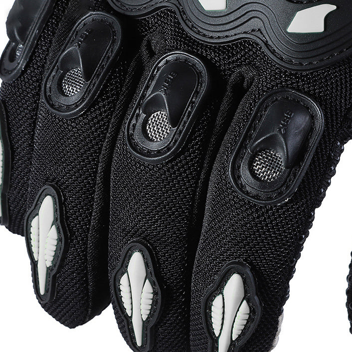 Motorcycle Riding Gloves, All Finger, Summer Breathable, Men's And Women's