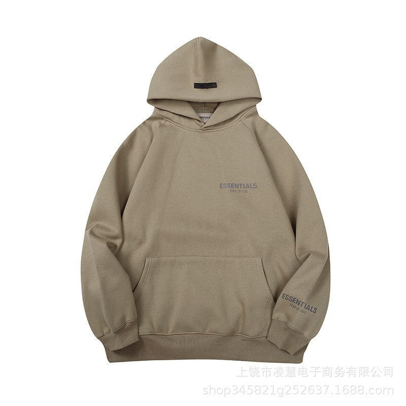 Unisex Letter Print Hoodie, Casual & Warm for Autumn/Winter and spring