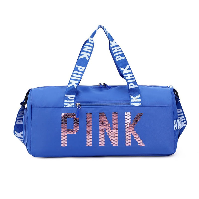 New fitness bag, shoe compartment, dry wet separation bag