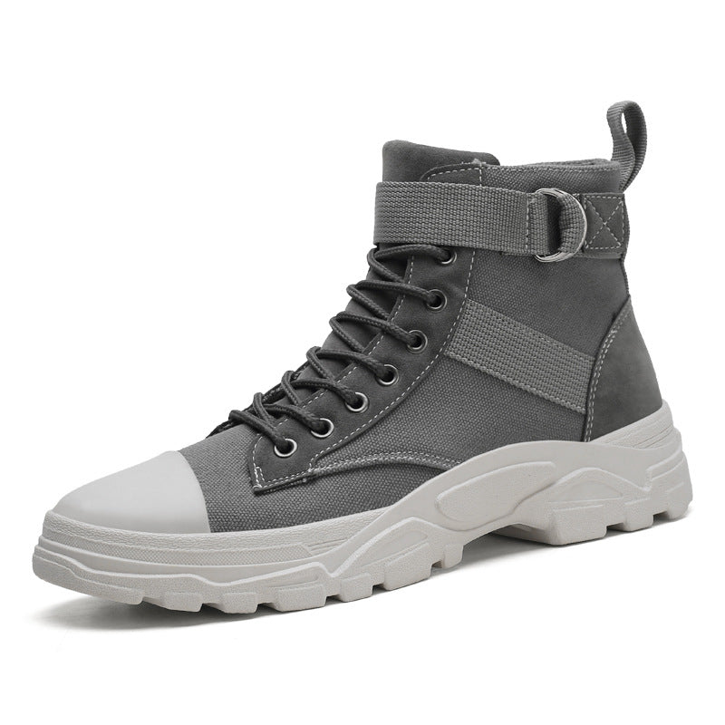 High top Martin boots for teenagers, fashionable and trendy casual board shoes.