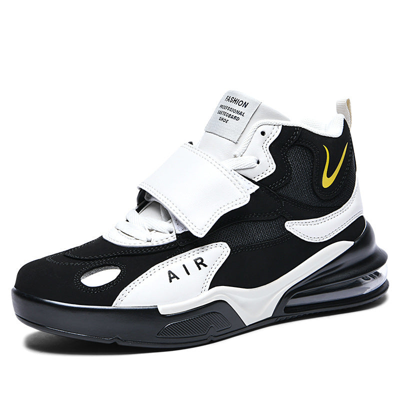 Men's autumn winter high-top air cushion basketball shoes