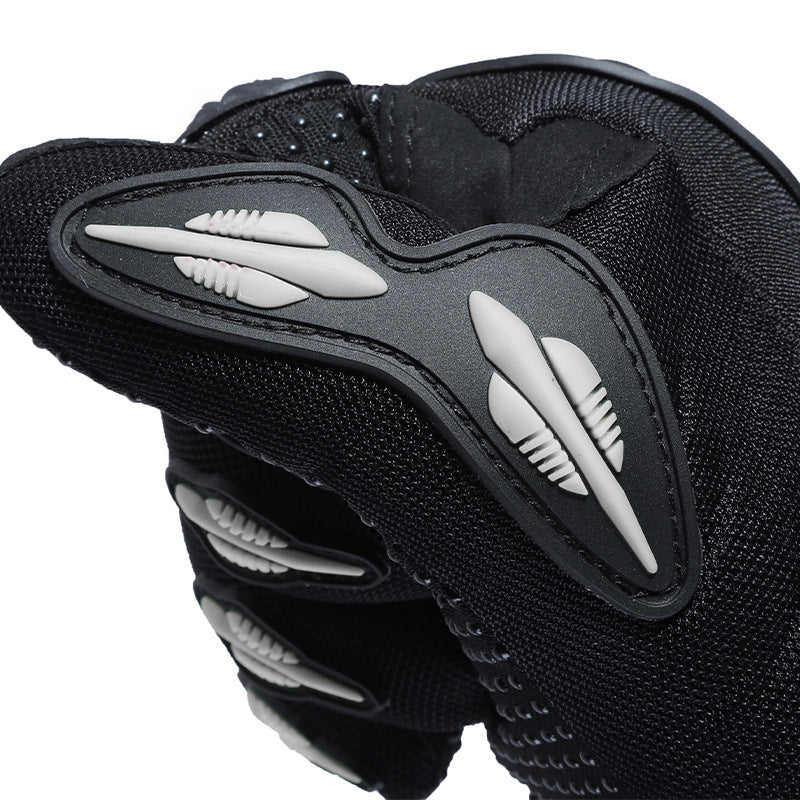 Motorcycle Riding Gloves, All Finger, Summer Breathable, Men's And Women's