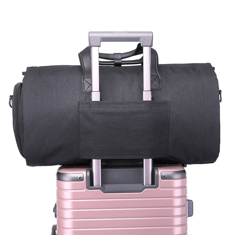 Travel Garment Bag Duffel Bag with Shoulder Strap