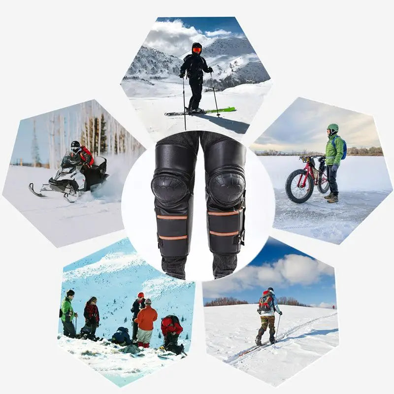 Warm Motorcycle Riding Knee Protectors