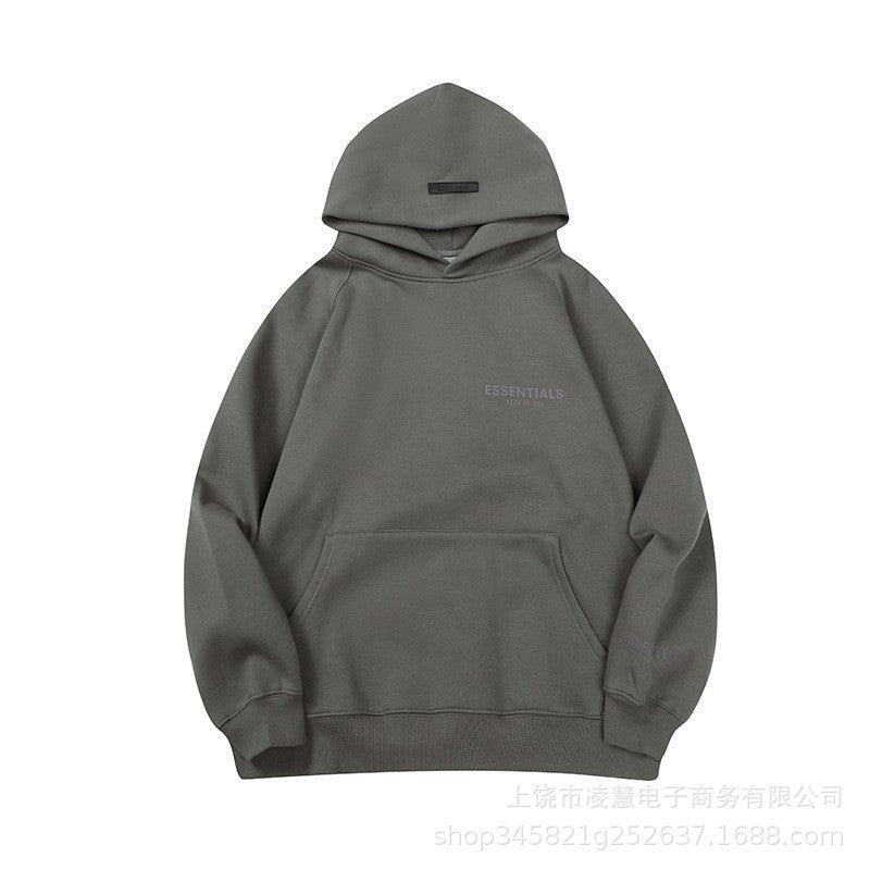 Unisex Letter Print Hoodie, Casual & Warm for Autumn/Winter and spring