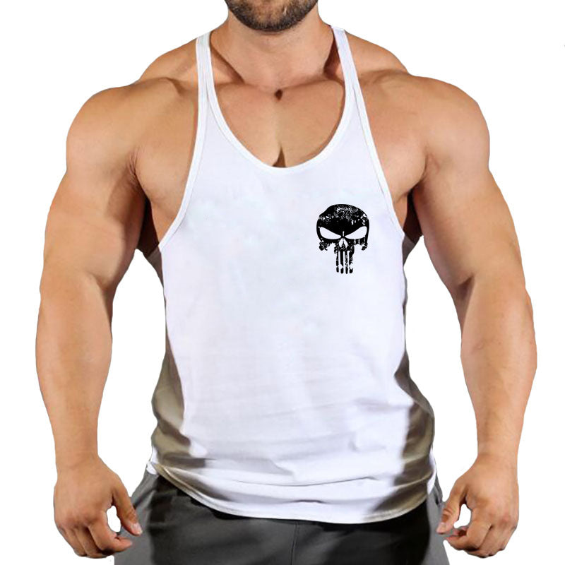Fitness vest men's loose sleeveless
