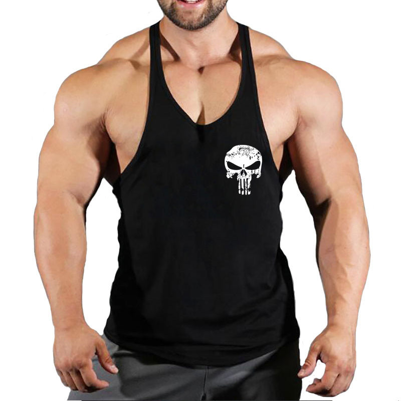 Fitness vest men's loose sleeveless