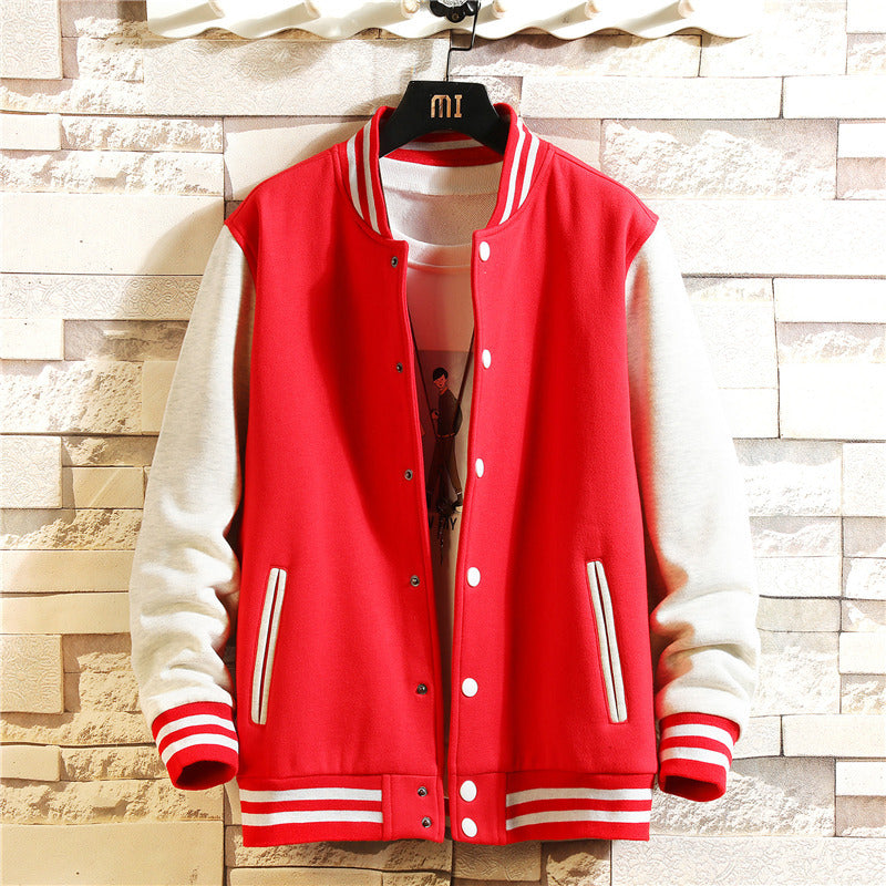 Baseball uniform, men's casual loose and trendy hoodie
