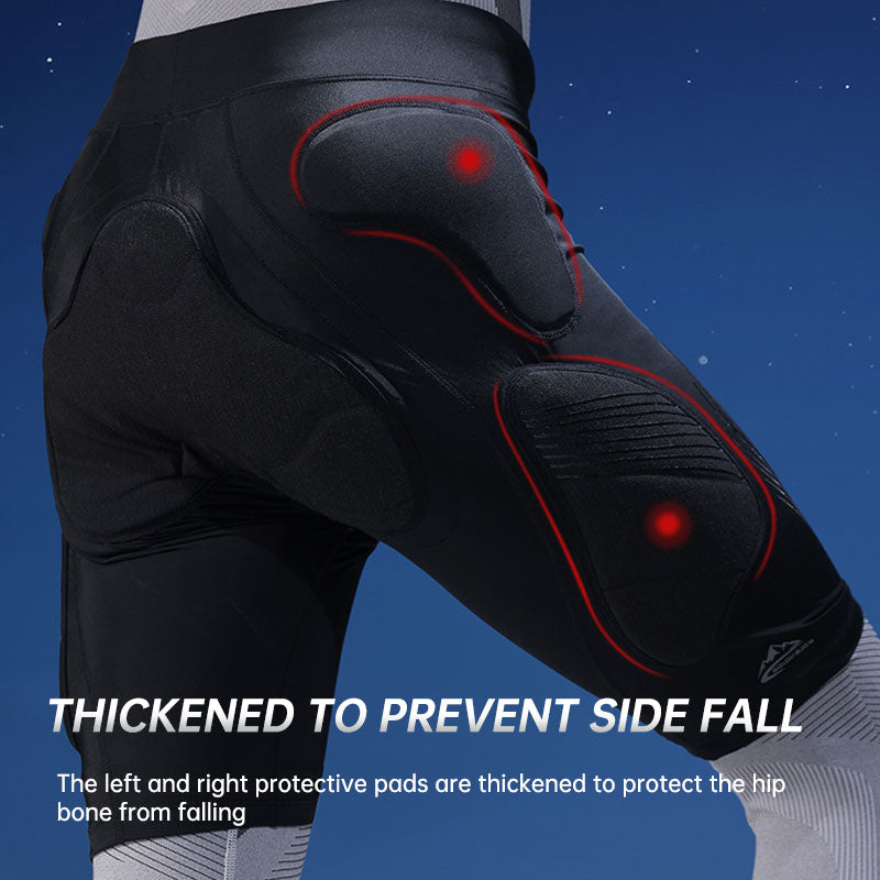 Professional skiing buttocks pants roller skating