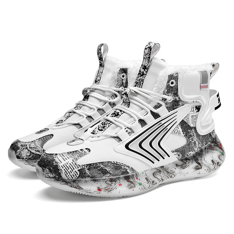 Men's trendy luminous running shoes