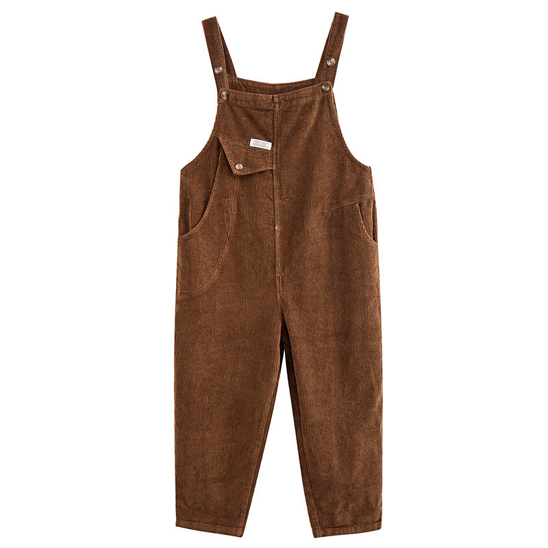 Strap pants for women in autumn and winter.