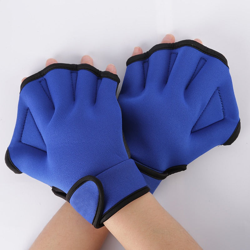 Children's swimming gloves diving materials hand fins