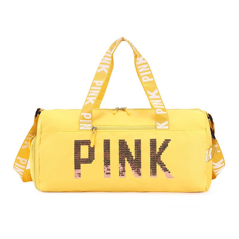 New fitness bag, shoe compartment, dry wet separation bag