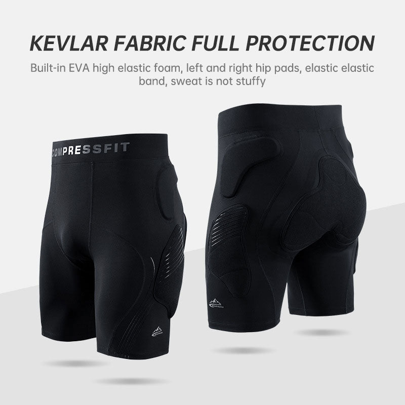 Professional skiing buttocks pants roller skating