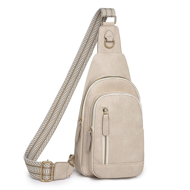 Chest Bag for Women, Stylish One-Shoulder Backpack