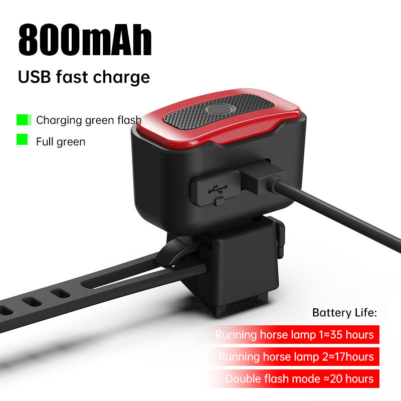 Bicycle brake taillight