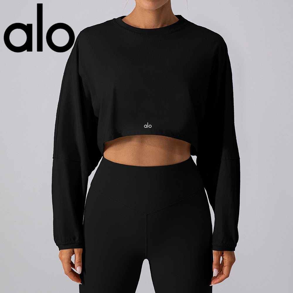 Women's Round Neck Breathable Fitness Hoodie , Stylish & Lightweight