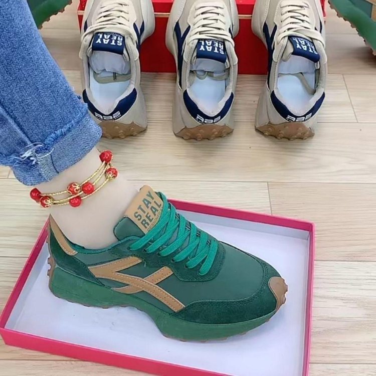 Spring new single ide thick casual daddy shoes sneakers for women