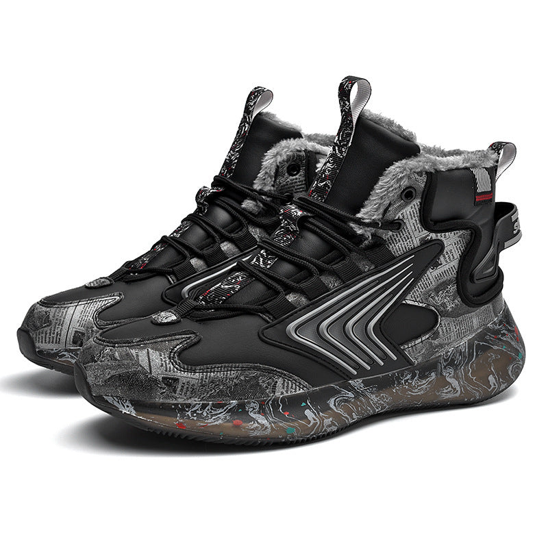 Men's trendy luminous running shoes