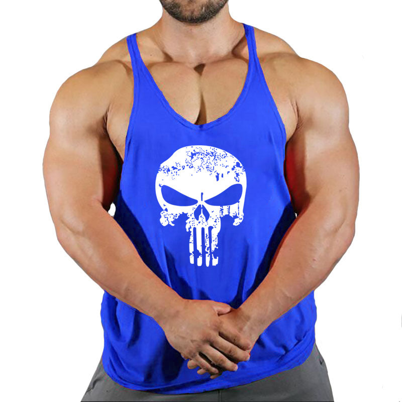 Fitness vest men's loose sleeveless