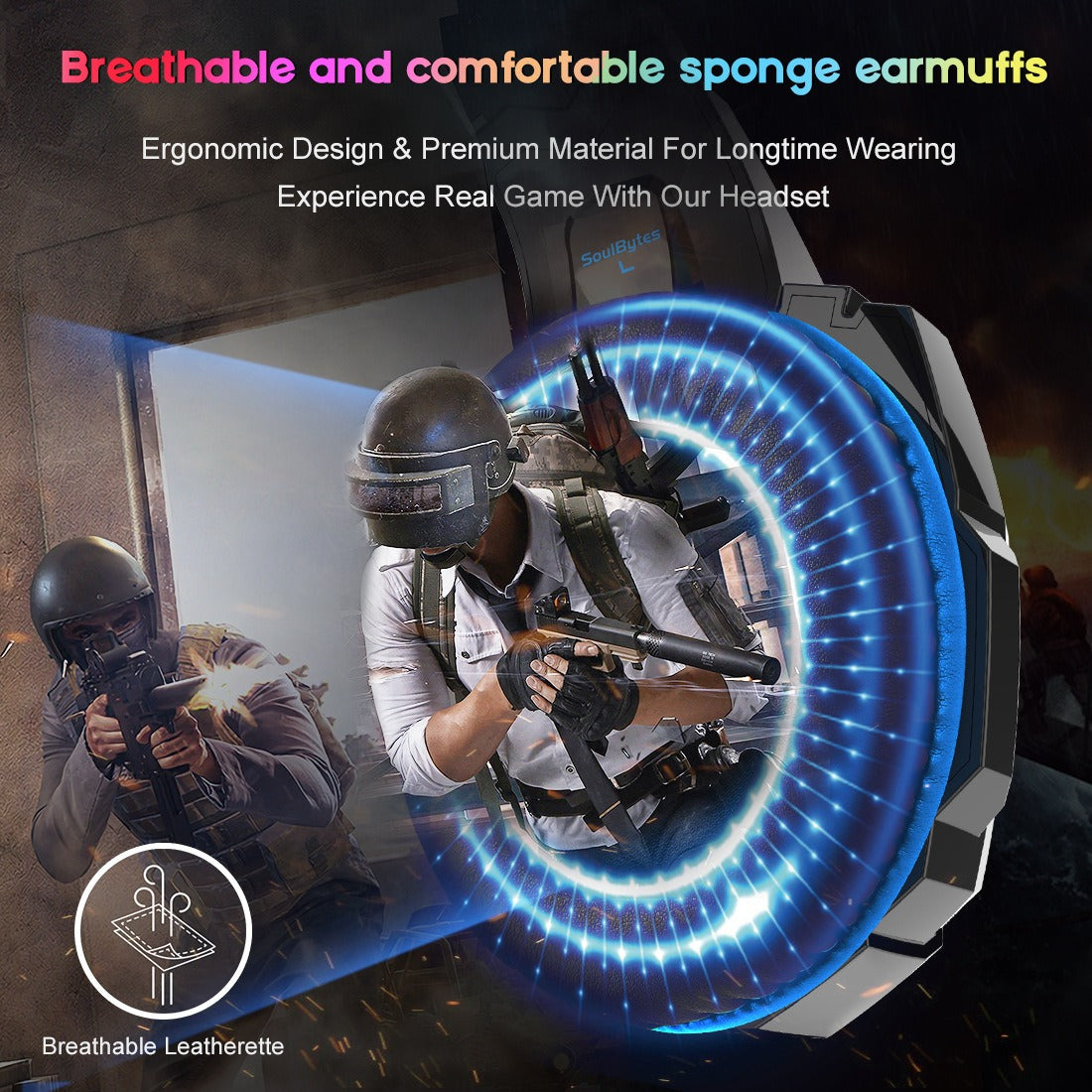 S9 Head mounted Esports Gaming Earphones
