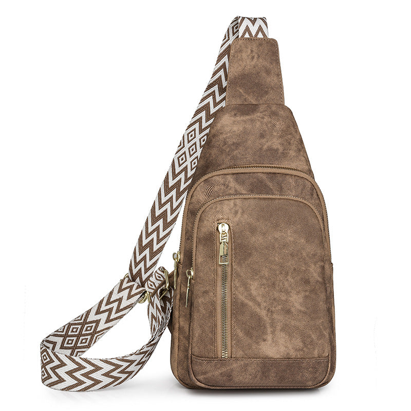 Chest Bag for Women, Stylish One-Shoulder Backpack