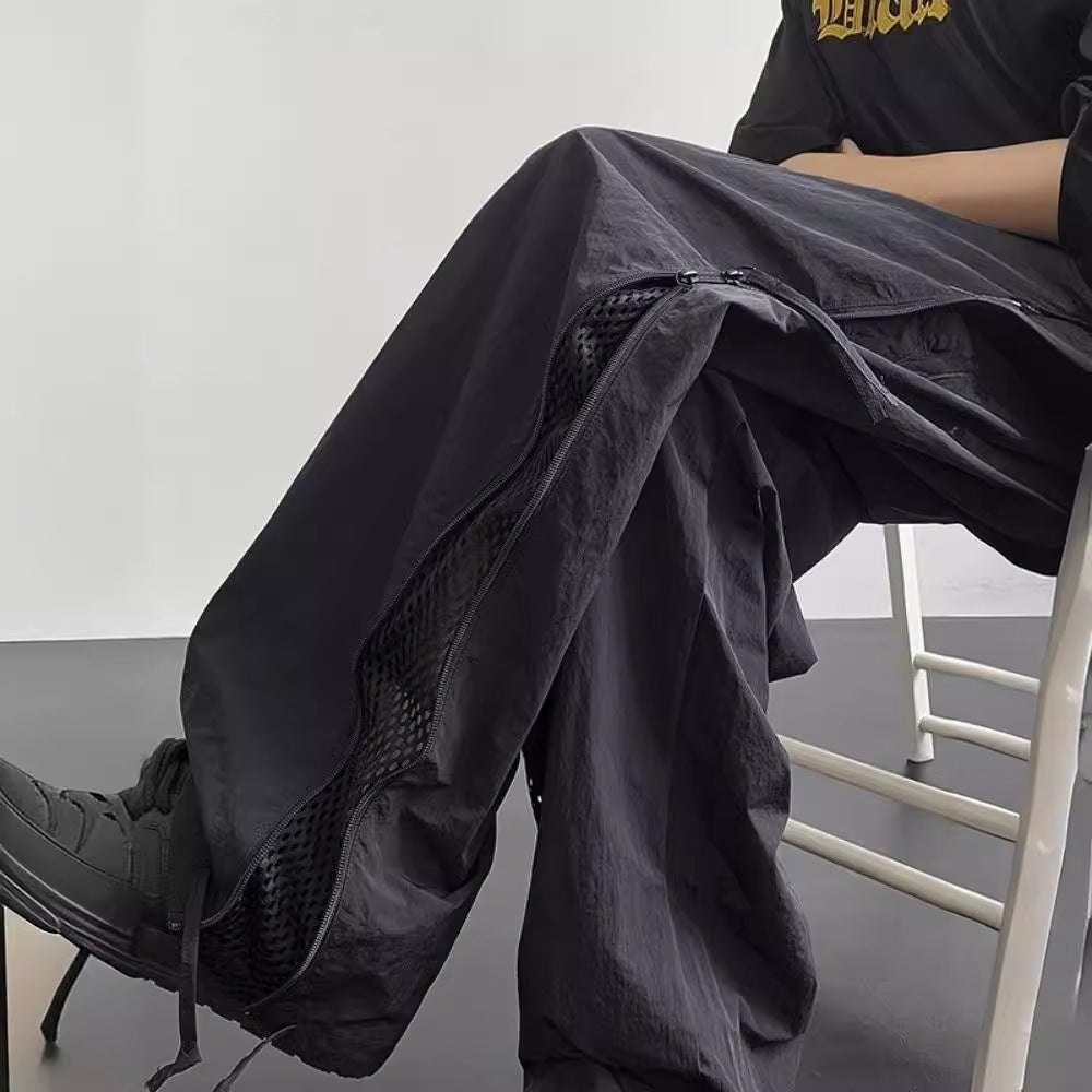 Men’s Breathable Paratrooper Cargo Pants, Lightweight & Quick-Drying