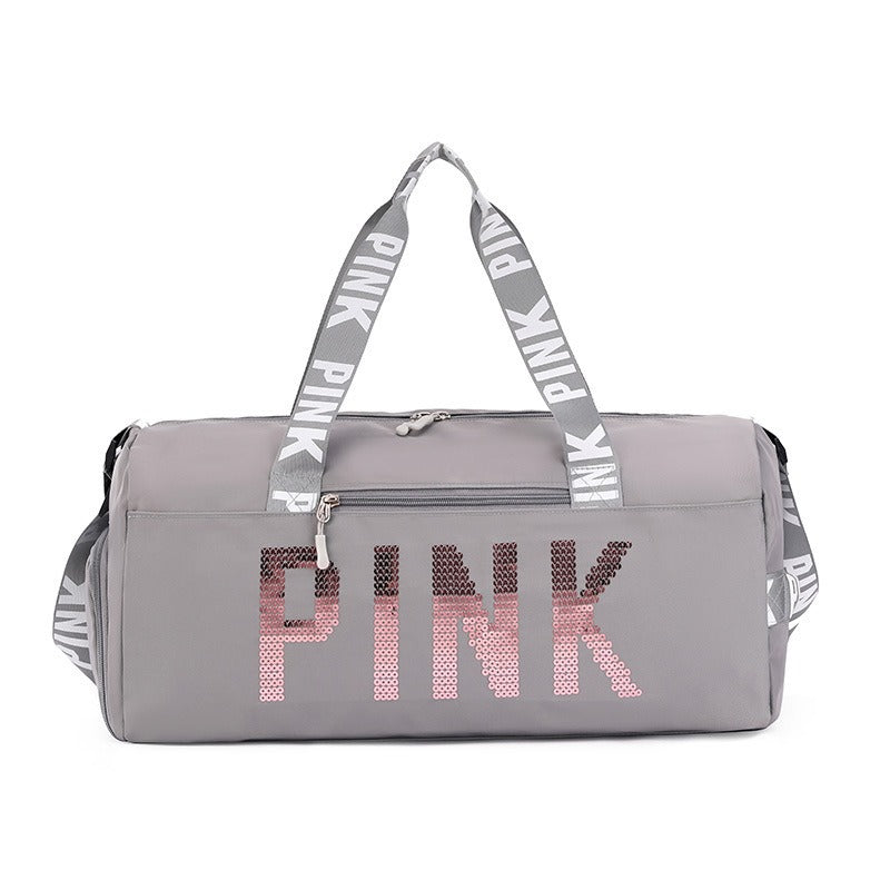 New fitness bag, shoe compartment, dry wet separation bag