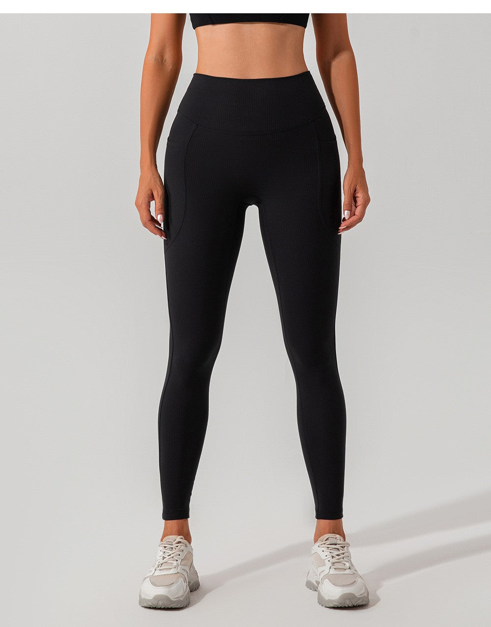 Women’s Threaded High-Waist Yoga Pants
