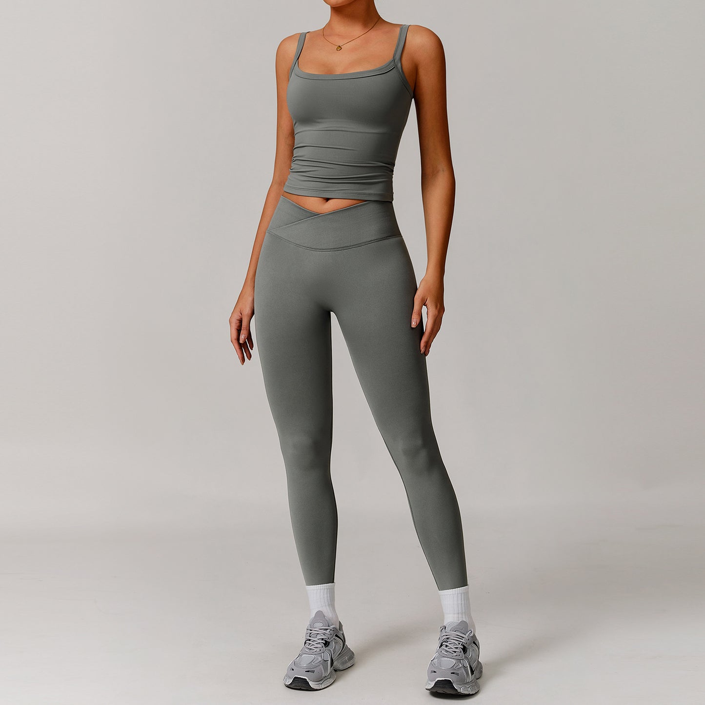 Women’s Off-Shoulder Long Sleeve Yoga Dress – Stylish & Sporty Fit