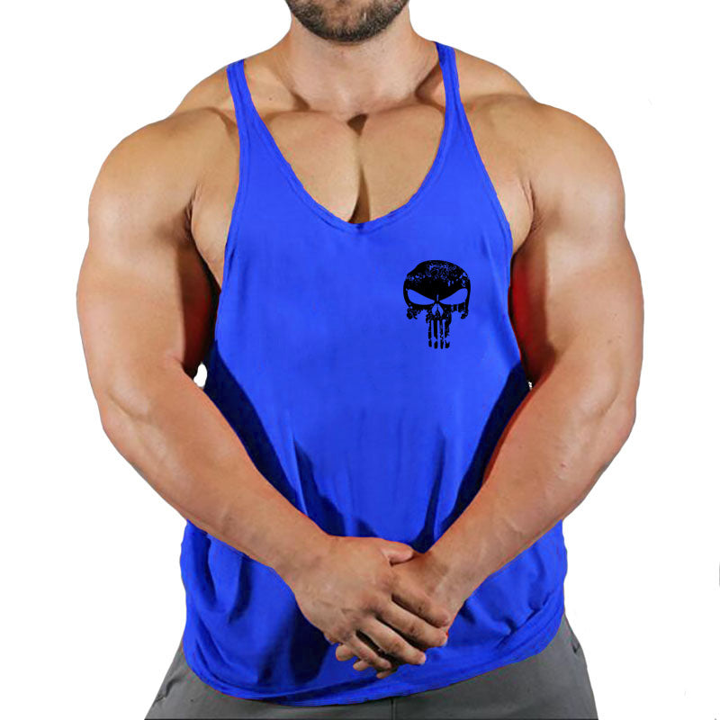 Fitness vest men's loose sleeveless