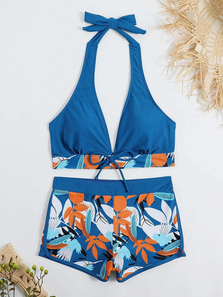 Women's High-Waisted Sports Bikini suit