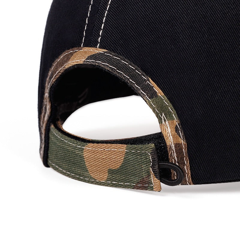 Hot selling fishbone embroidered baseball cap